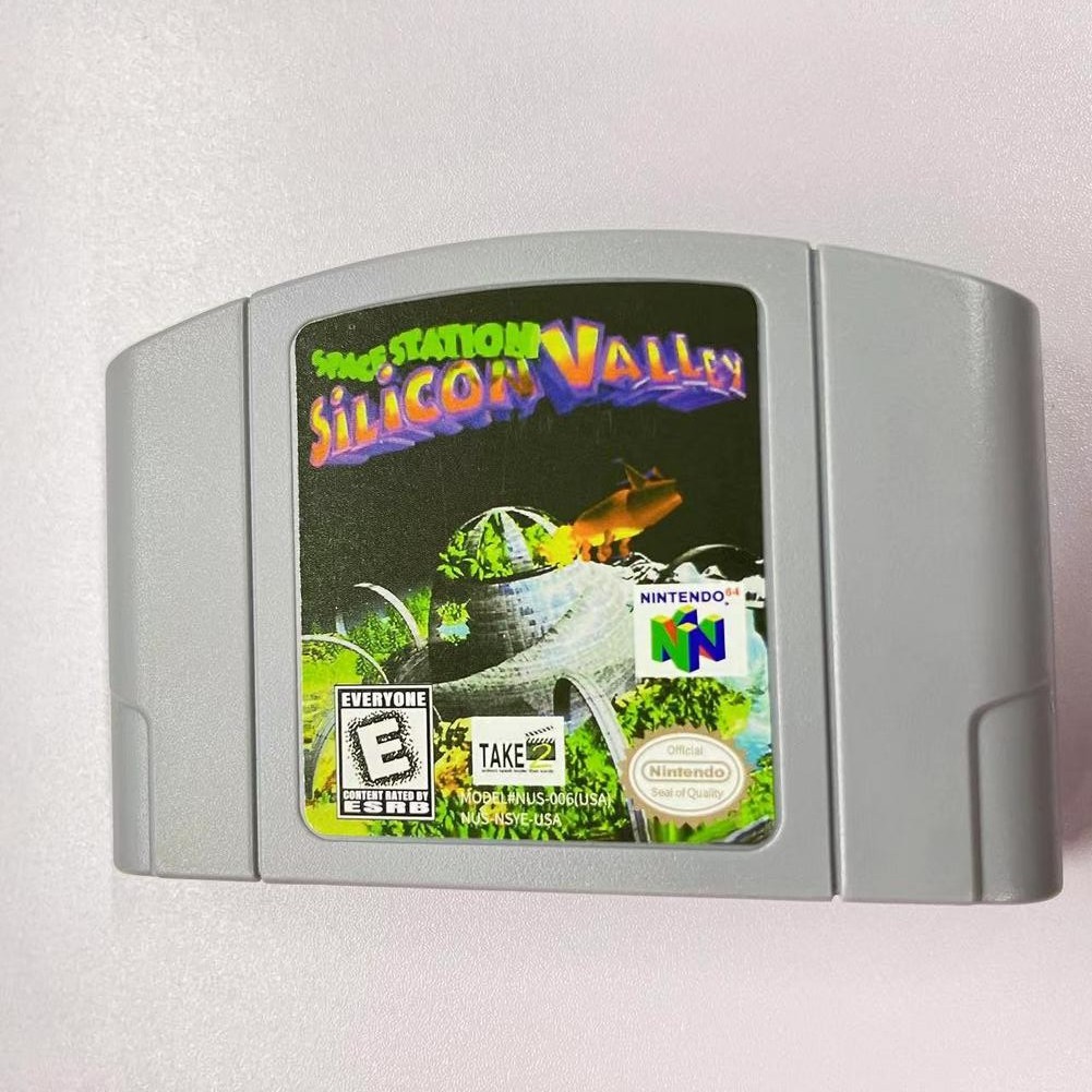 Space Station: Silicon Valley – Nintendo 64 (N64) Complete set Classic adventure