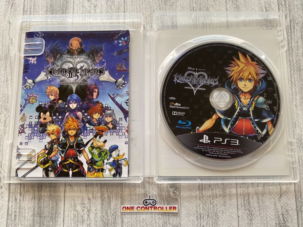 SONY Playstation PS2 & 3 & PSP Kingdom Hearts series 8games set from Japan