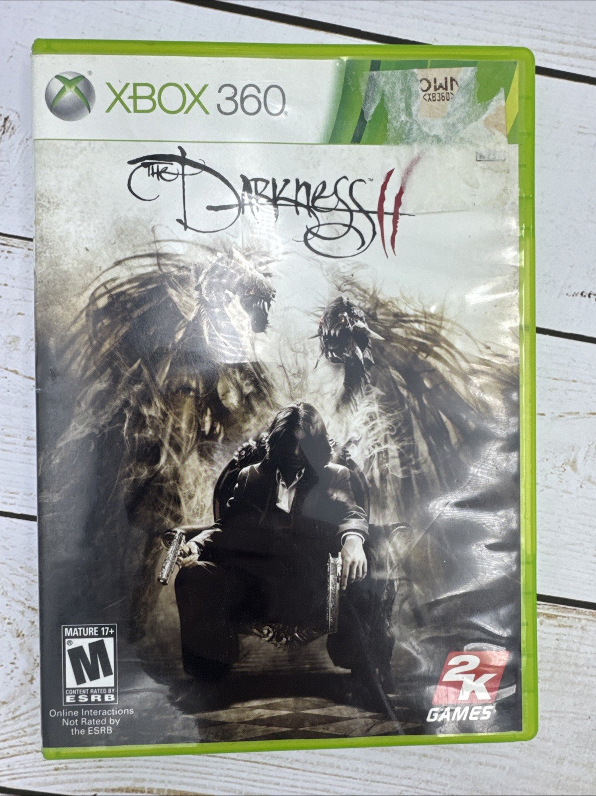 The Darkness II (Microsoft Xbox 360, 2012) CIB With Manual