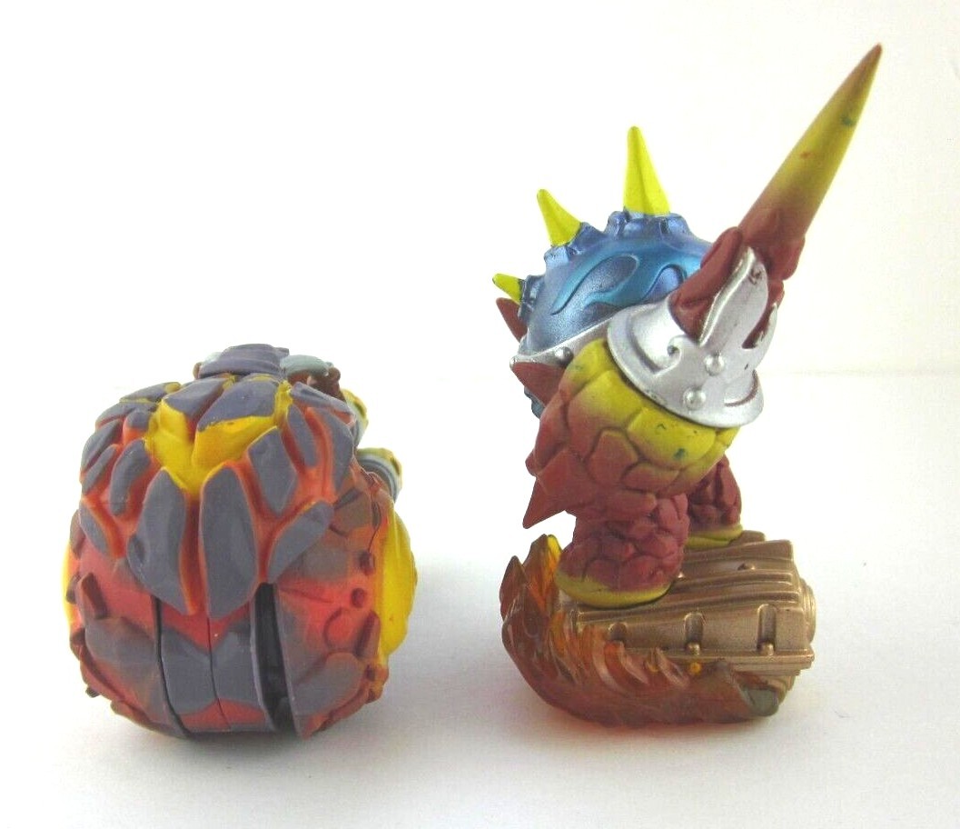 2 Skylanders Characters Figures Lava Lance & Burn Cycle 87536888 2015