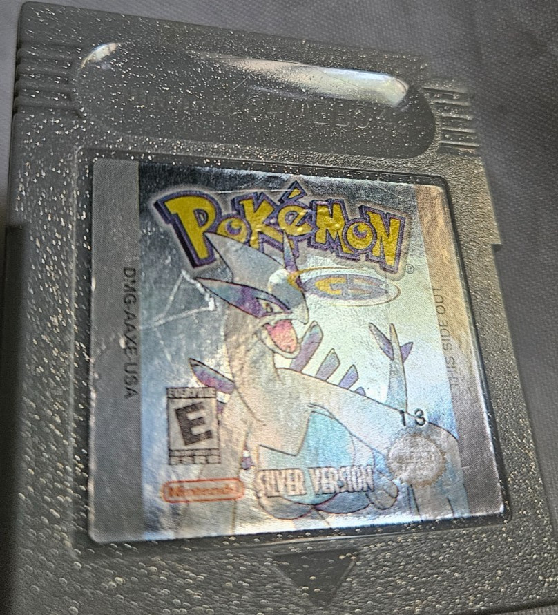 Pokemon Silver Cartridge Only Authentic Nintendo Game Boy New Battery USA Saves
