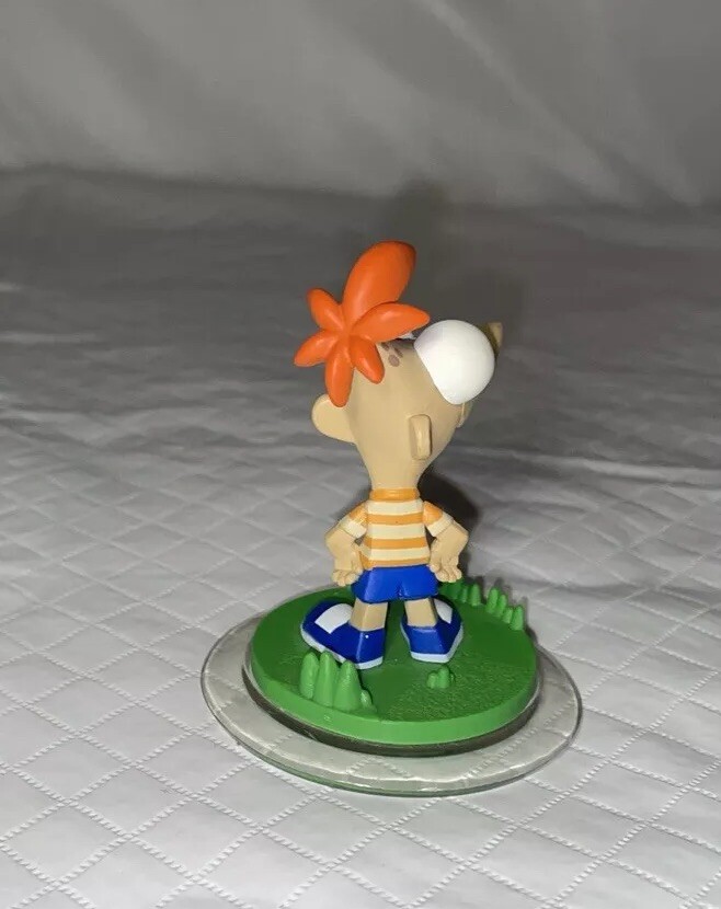 Disney Infinity Phineas & Ferb Figure Character Phineas and Agent P Perry Lot