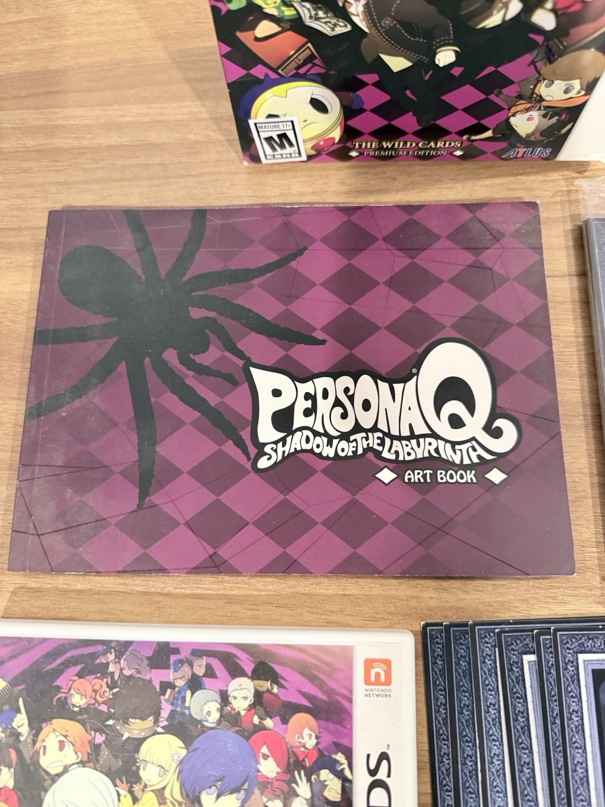 Persona Q: Shadow of the Labyrinth – Wild Cards Premium Edition – 3DS Incomplete