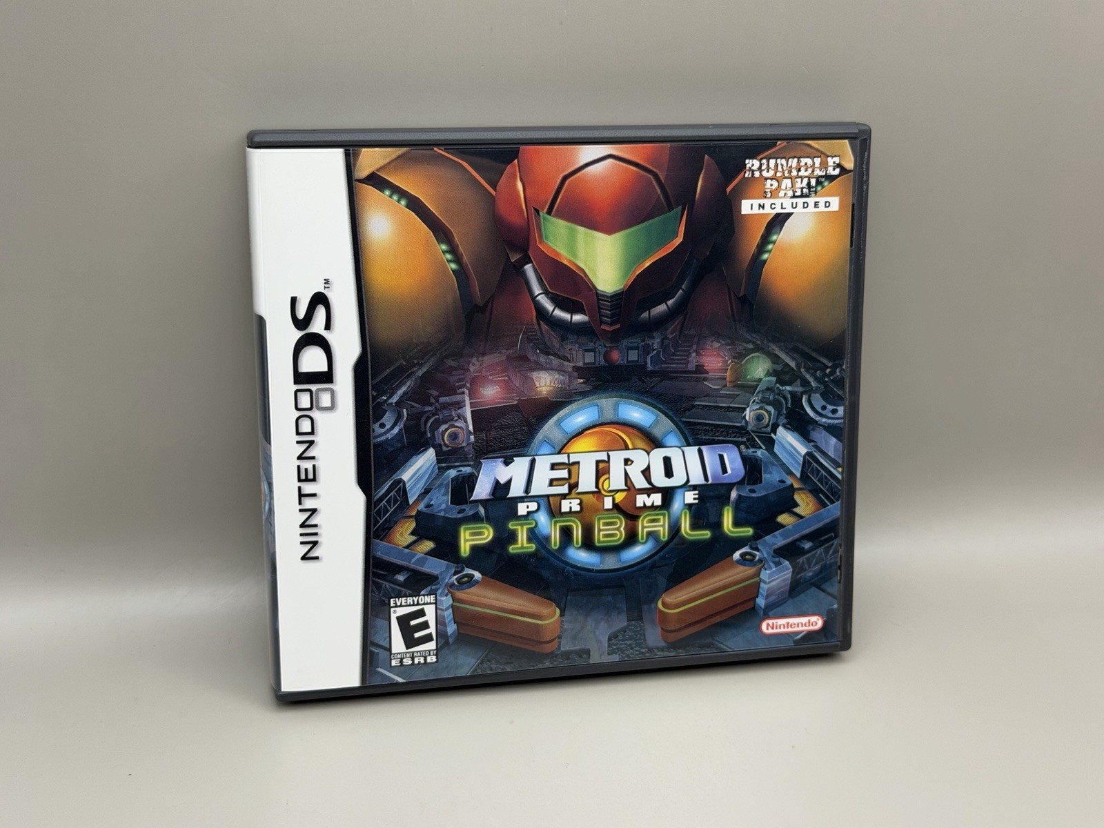 Metroid Prime: Pinball (Nintendo DS, 2005) CIB – Complete w/Rumble Pak – Clean!