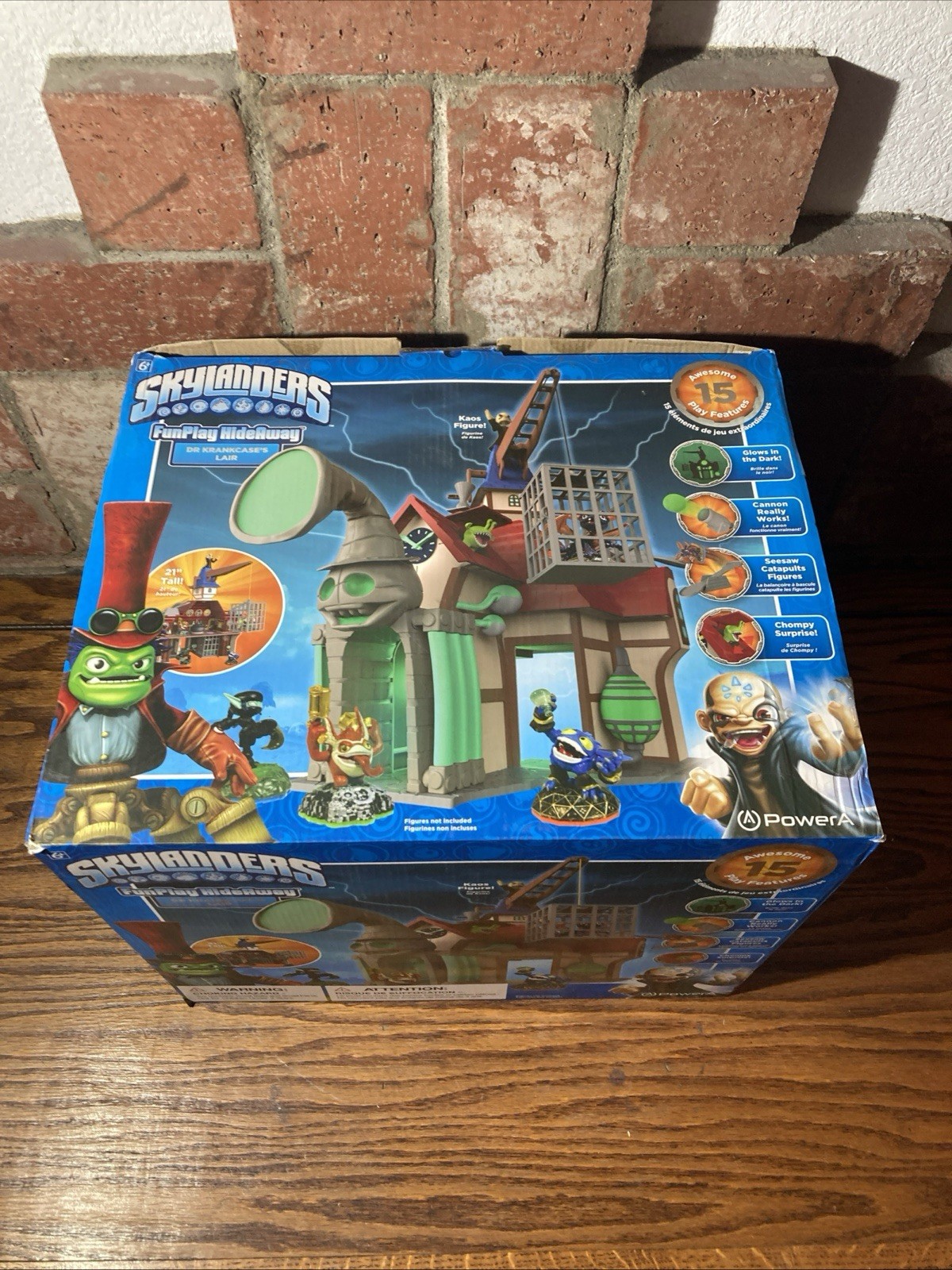Skylanders Funplay Hideaway Dr. Krankcase’s Lair Playset Kaos. Very Rare