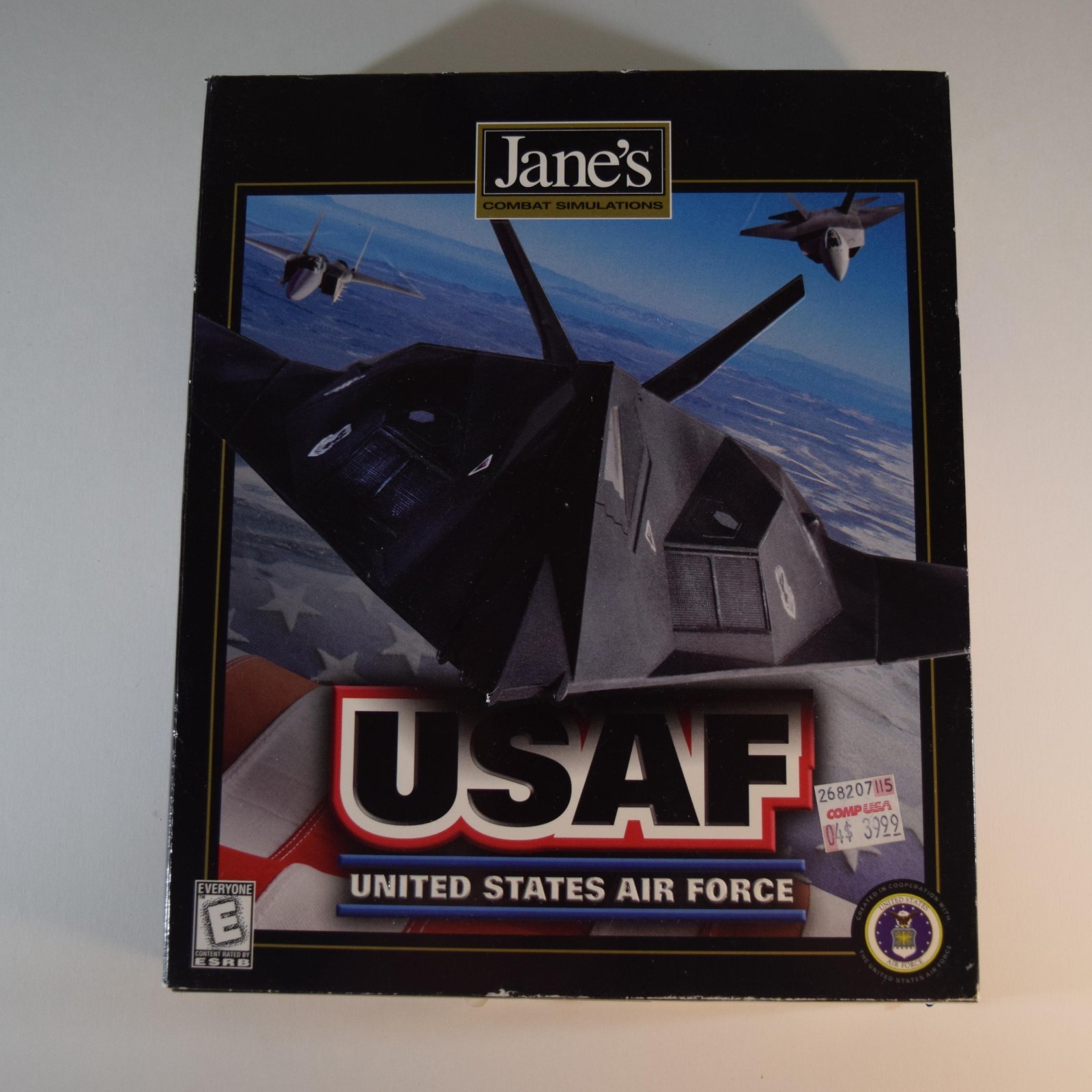 Jane’s USAF United States Air Force (1999) Big Box Combat Simulator PC CD-ROM