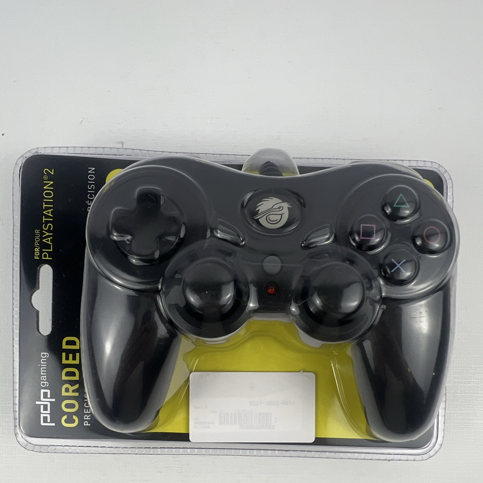PDP Wired Controller for Sony PlayStation 2 PS2 Analog Vibration Black