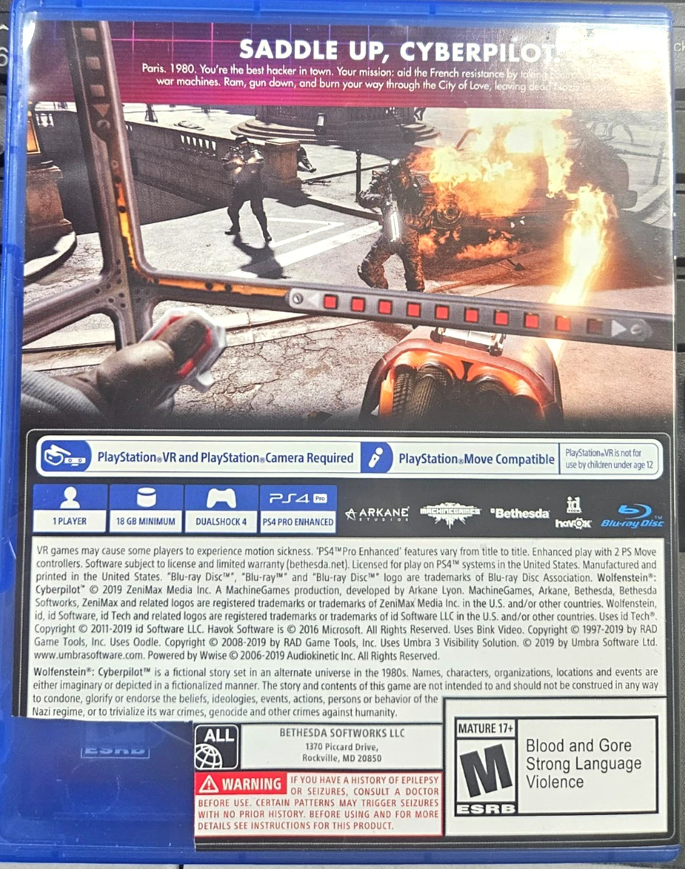 WOLFENSTEIN: YOUNGBLOOD – PLAYSTATION (PS4)