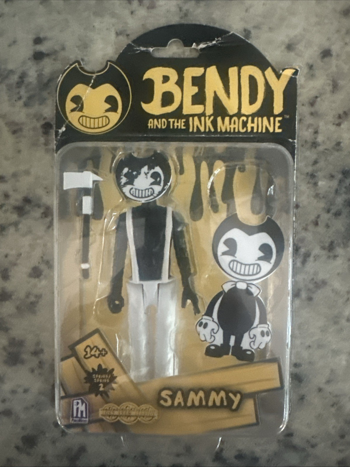 PhatMojo Bendy and the Ink Machine: Series 2-Sammy Action Figure NRFB, 2018