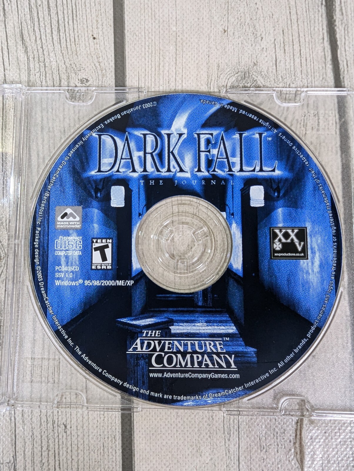 Dark Fall The Journal (2003 PC Game The Adventure Company) w/ Manual