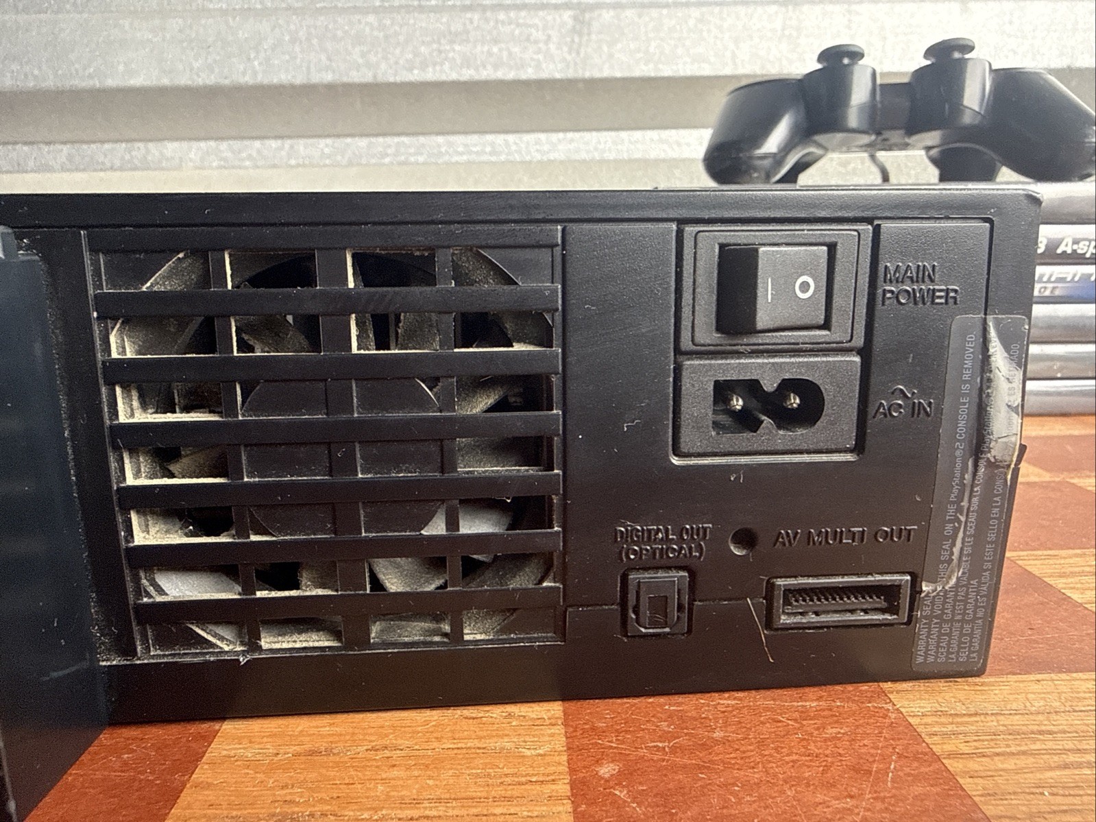 Sony PlayStation 2 Console SCPH-50001 Bundle W/ Controller, Games, & AV Cables