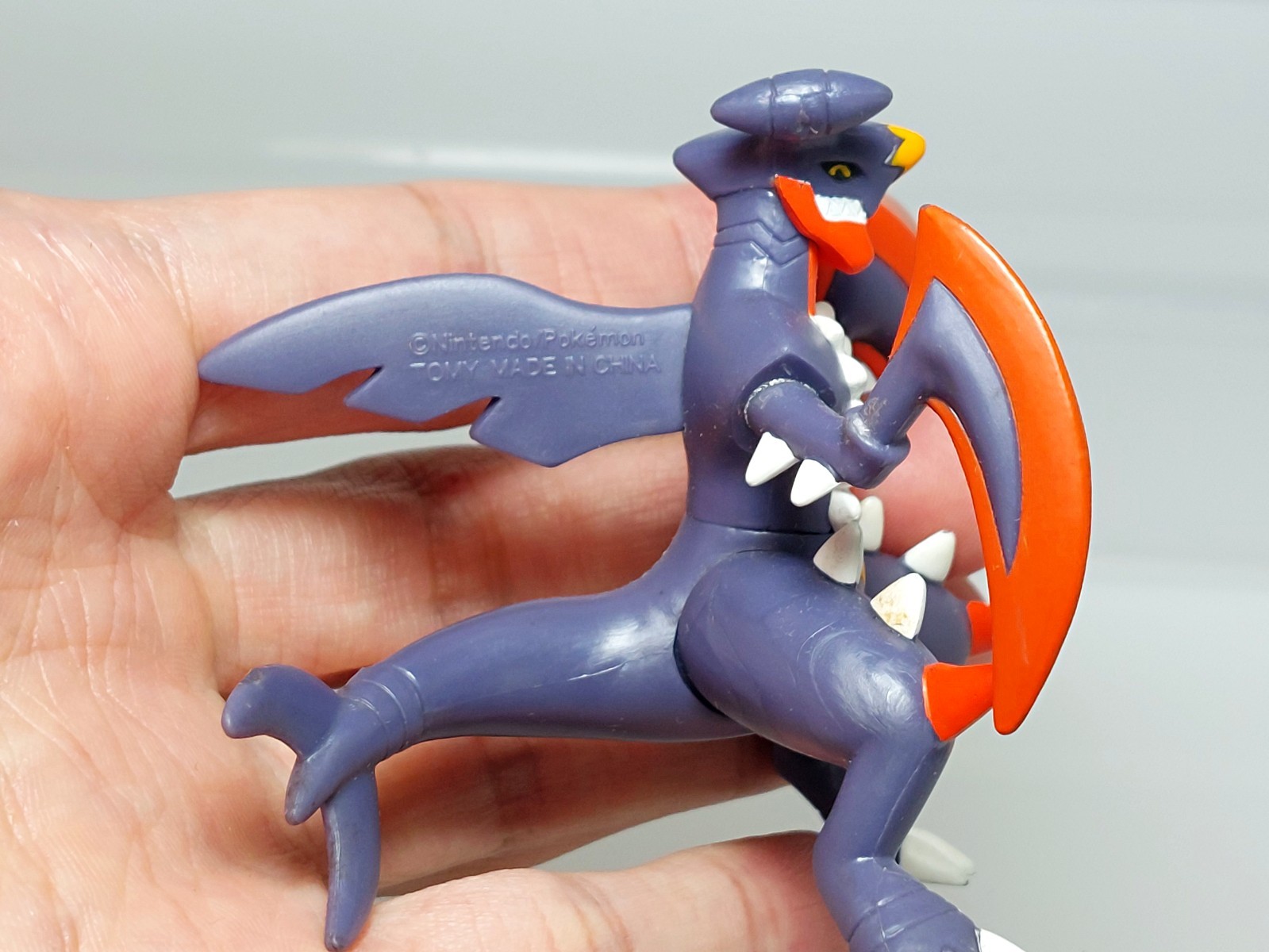 Mega Garchomp Pokemon Moncolle Figure Takara Tomy 2014 Japan F03 2.4in