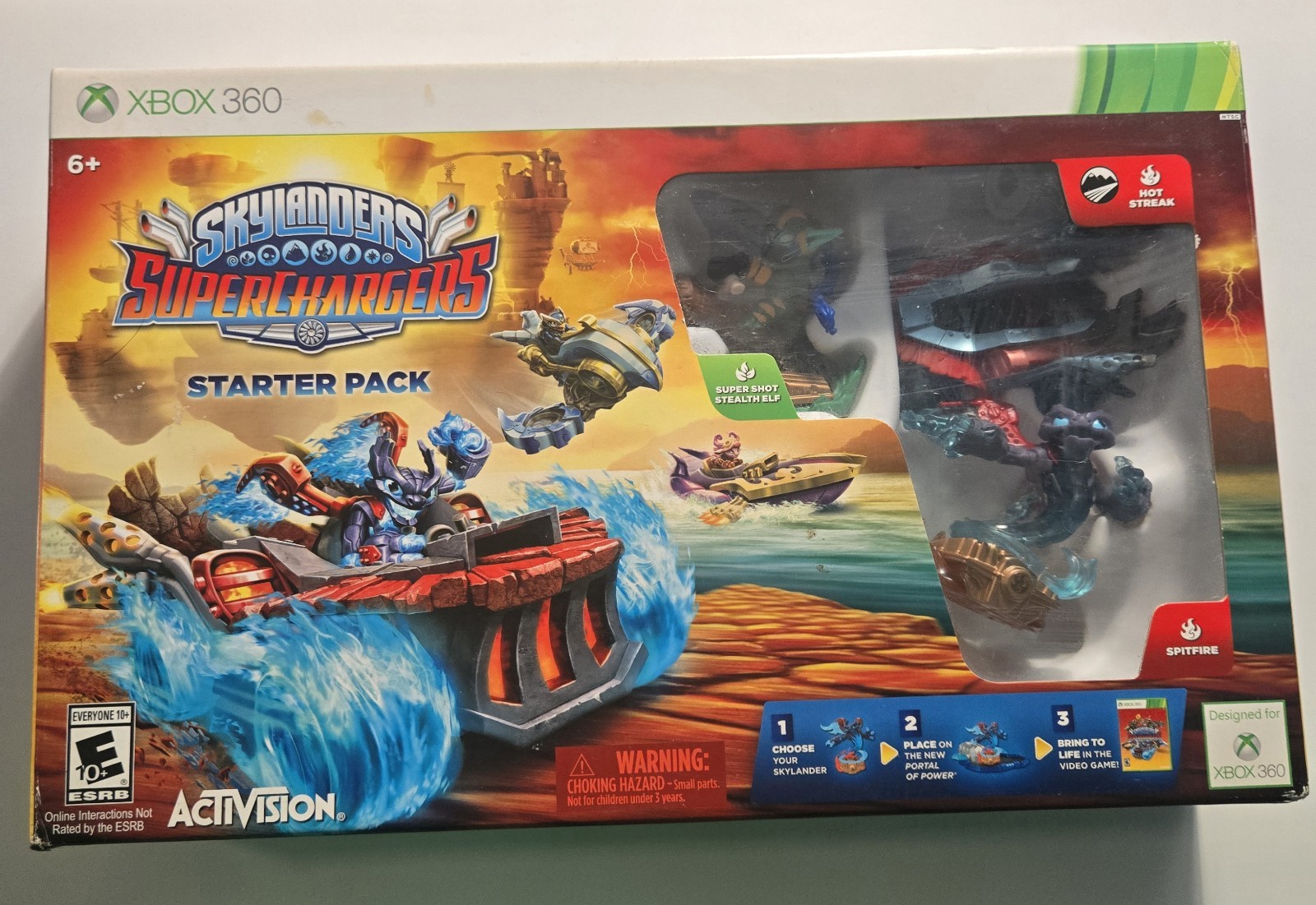 Activision Skylanders SuperChargers Starter Pack Xbox 360 Spitfire Hot Streak