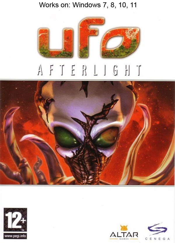 UFO: Afterlight PC Game 2006 Windows 10 11