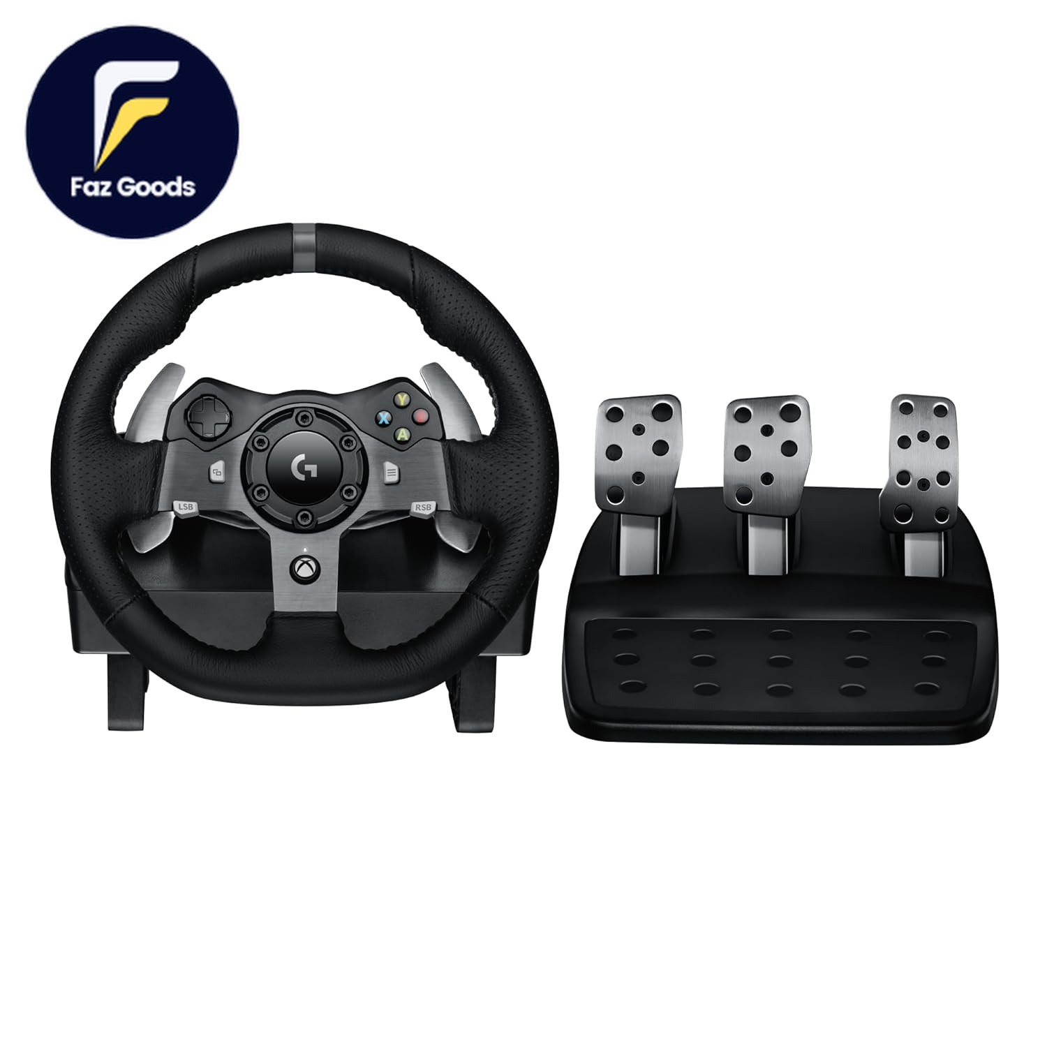 Logitech G920 Driving Force Racing Wheel and Floor Pedals Real Force Feedbac…
