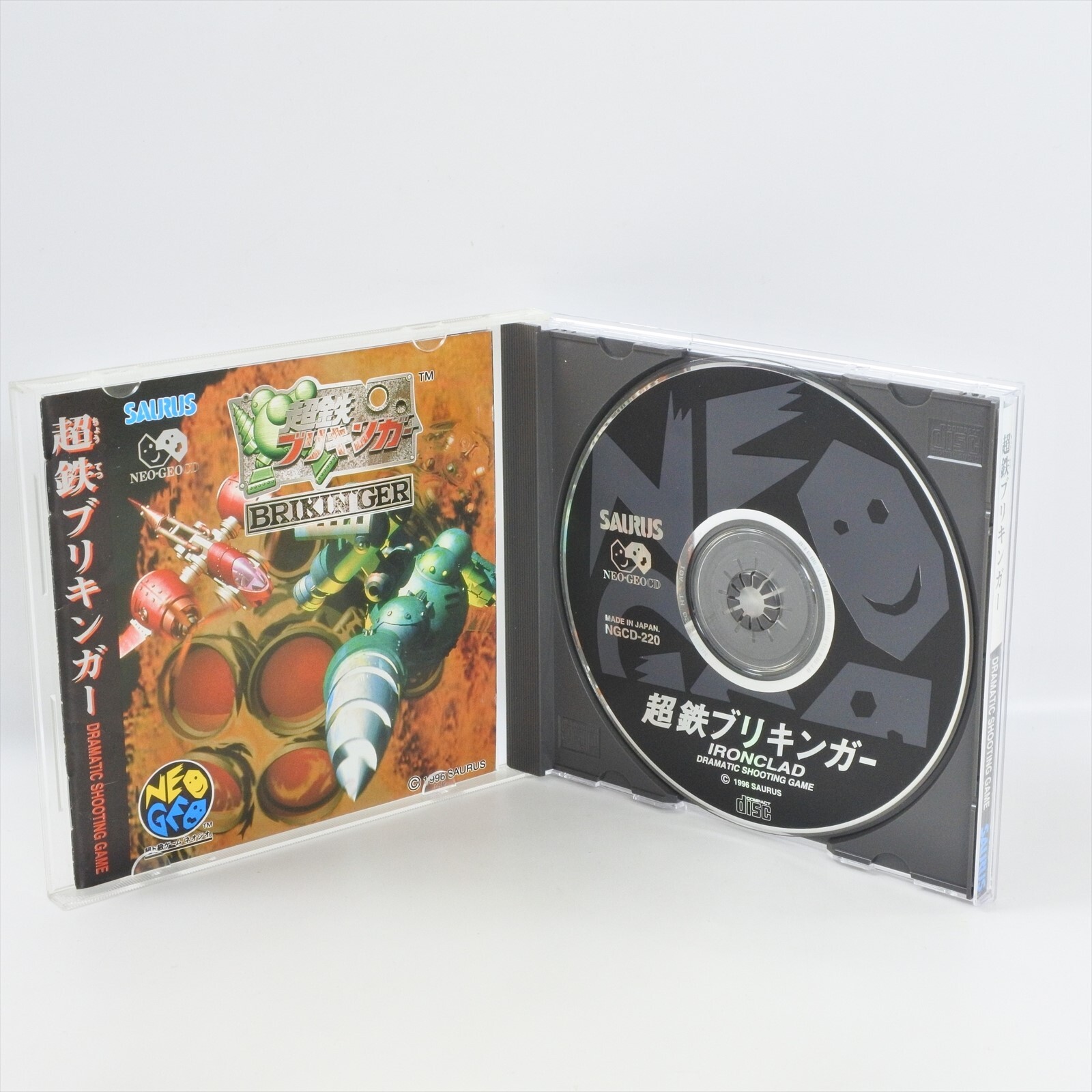 BRIKIN’GER IRONCLAD Choutetsu Brikinger Neo Geo CD 3214 nc