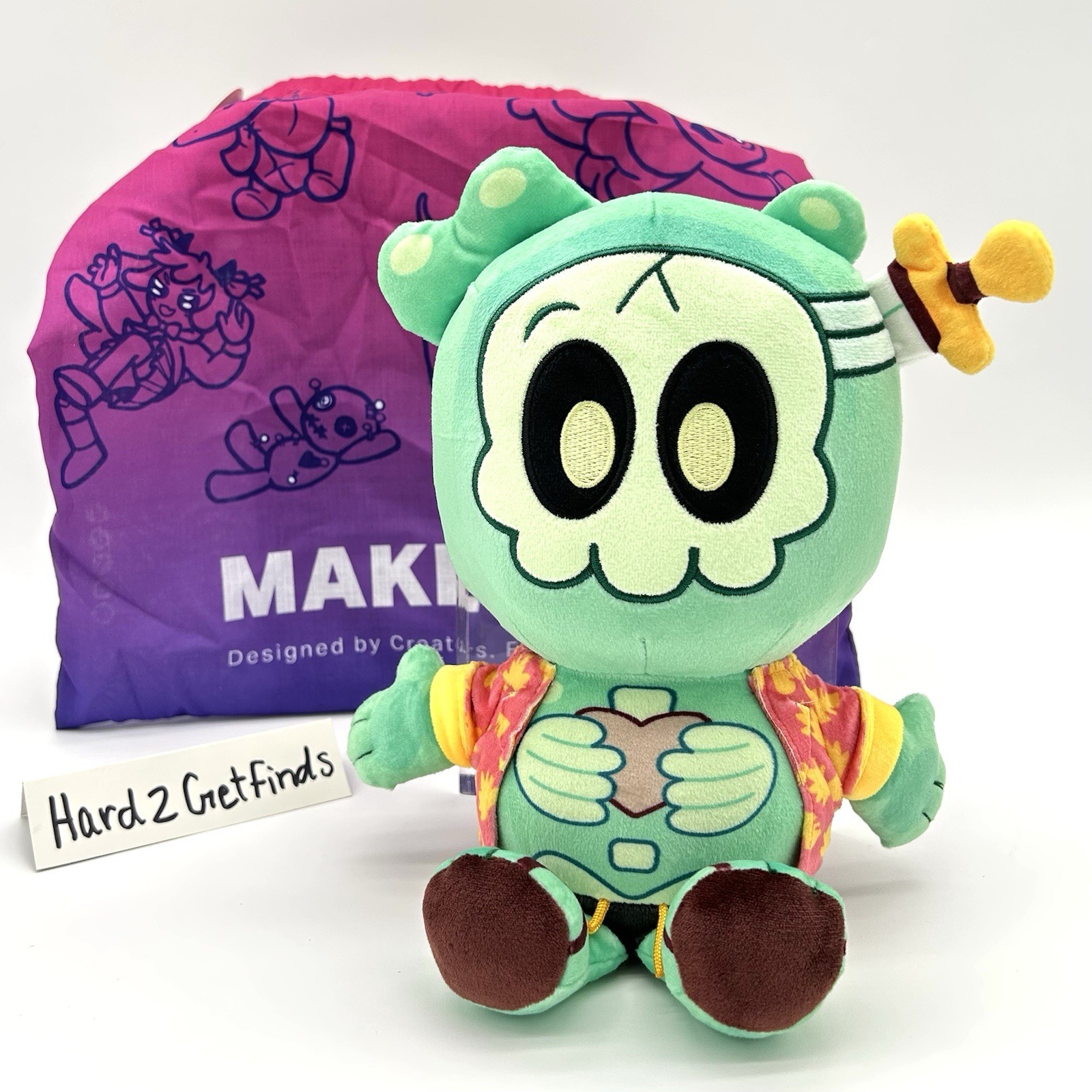 Makeship Doug Plush Monster Prom Monster Con Dating Sim Game Limited Edition NWT