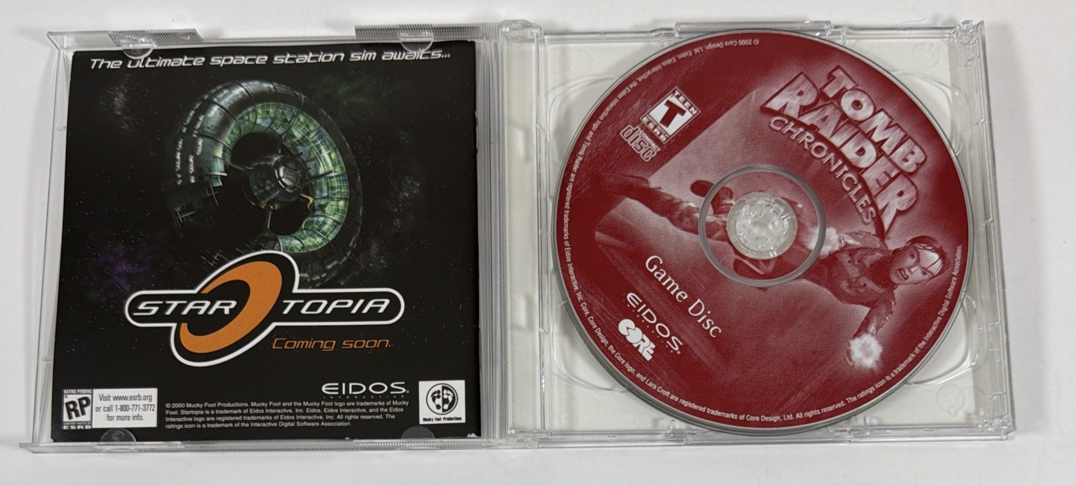 Tomb Raider: Chronicles (PC, 2000) Big Box – Complete – Eidos