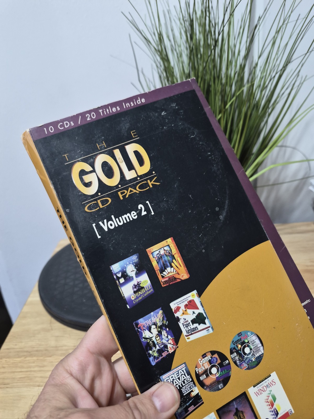The Gold CD Pack PC Software/Game Collection Bundle Windows 95