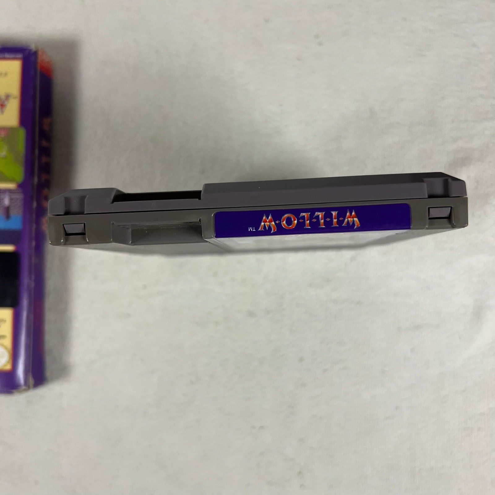 Willow (Nintendo Entertainment System, 1989) Box and Game