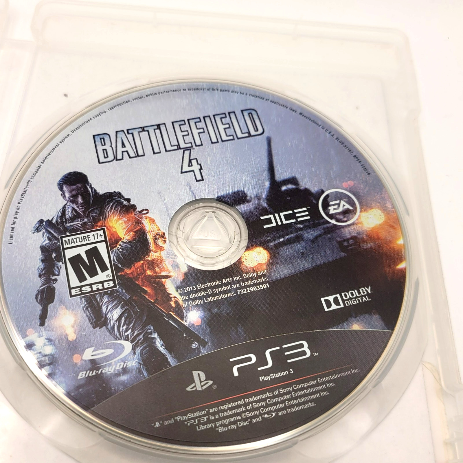 Battlefield 4 (Sony PlayStation 3, 2013) – Fast Shipping