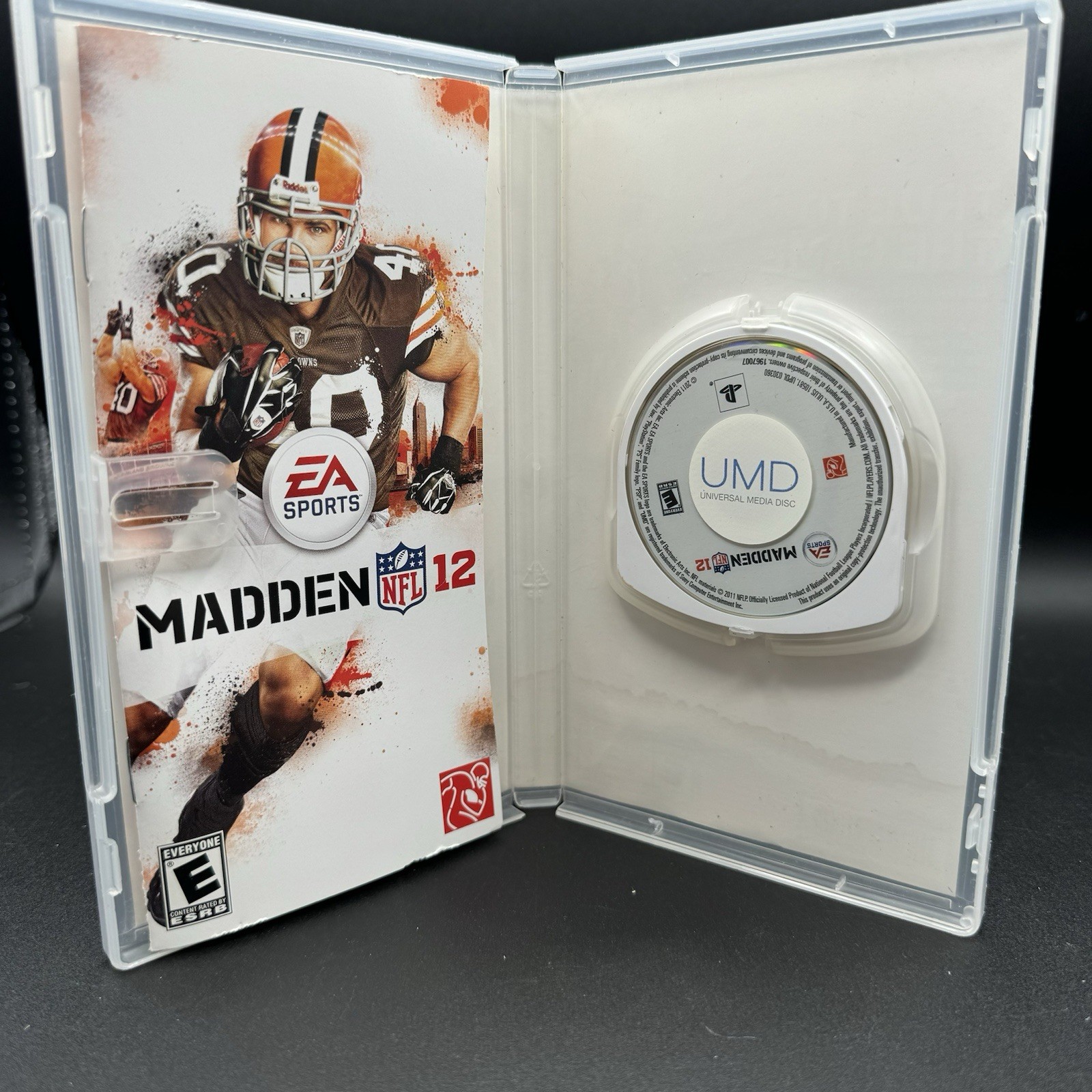 Madden NFL 12 Sony PSP Complete in Box Very Good Tested Fast Shipping