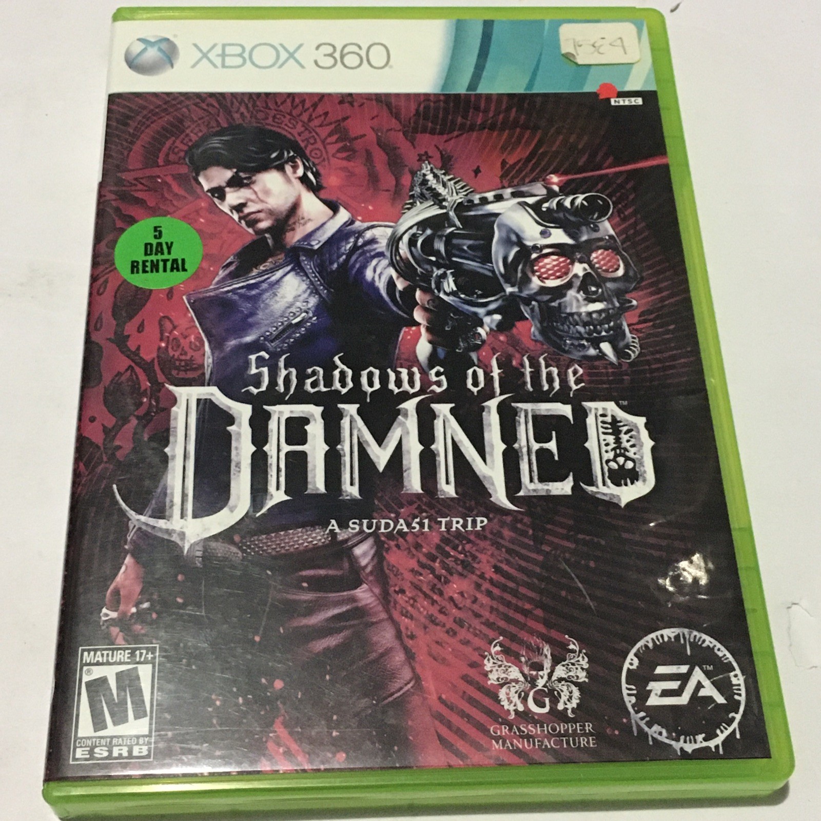 Shadows of the Damned Xbox 360 Tested Missing Manual