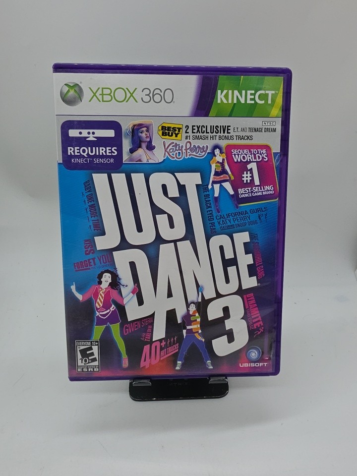 Just Dance 3 (Microsoft Xbox 360) Cib Complete Mint Tested Working