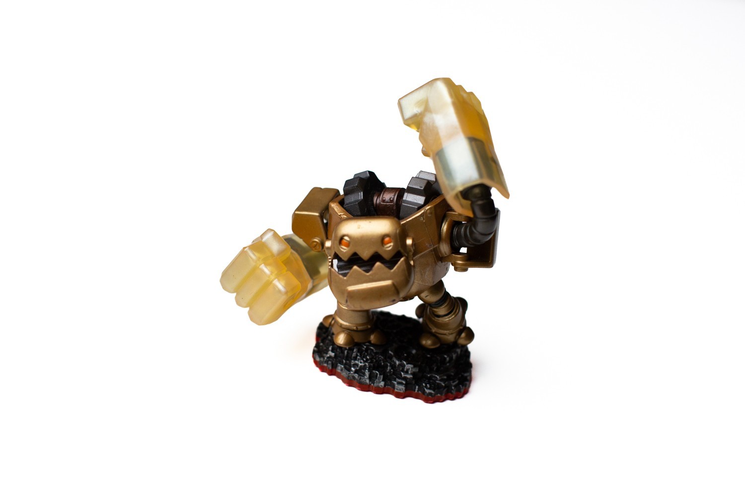 Skylanders Trap Team Legendary Jawbreaker Figure Gold Variant Tested Authentic