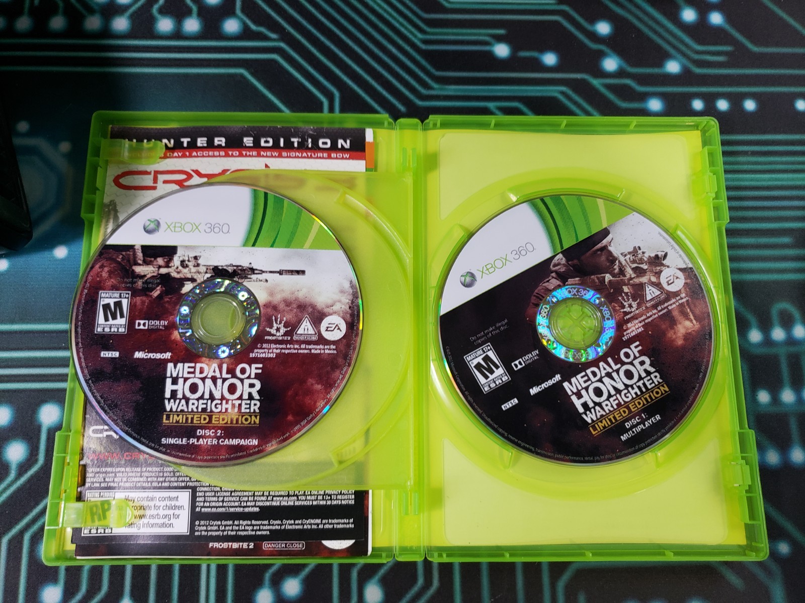 Medal of Honor: Warfighter — Limited Edition (Microsoft Xbox 360, 2012)