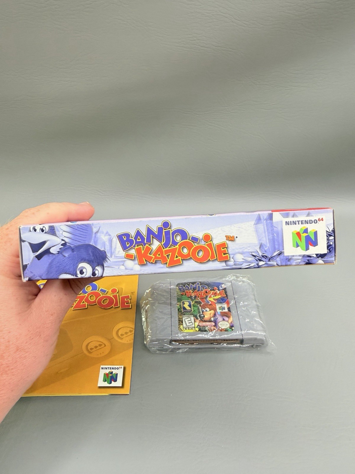 Banjo-Kazooie (Nintendo 64, 1998) N64 CIB Complete – Immaculate Condition