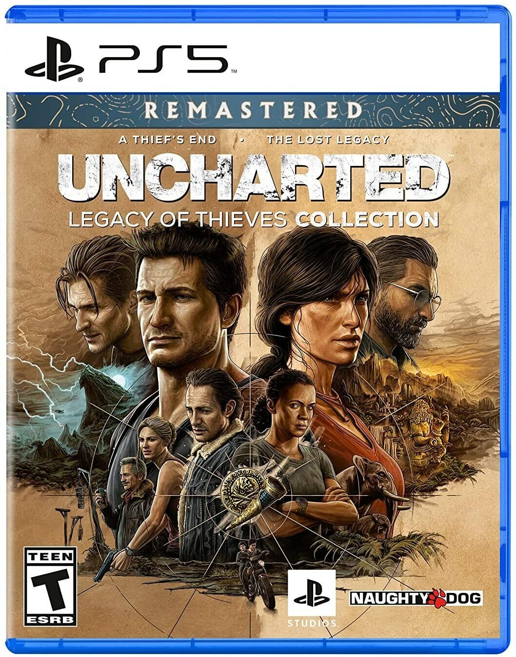 UNCHARTED LEGACY OF THIEVES COLLECTION – PlayStation 5, Brand New