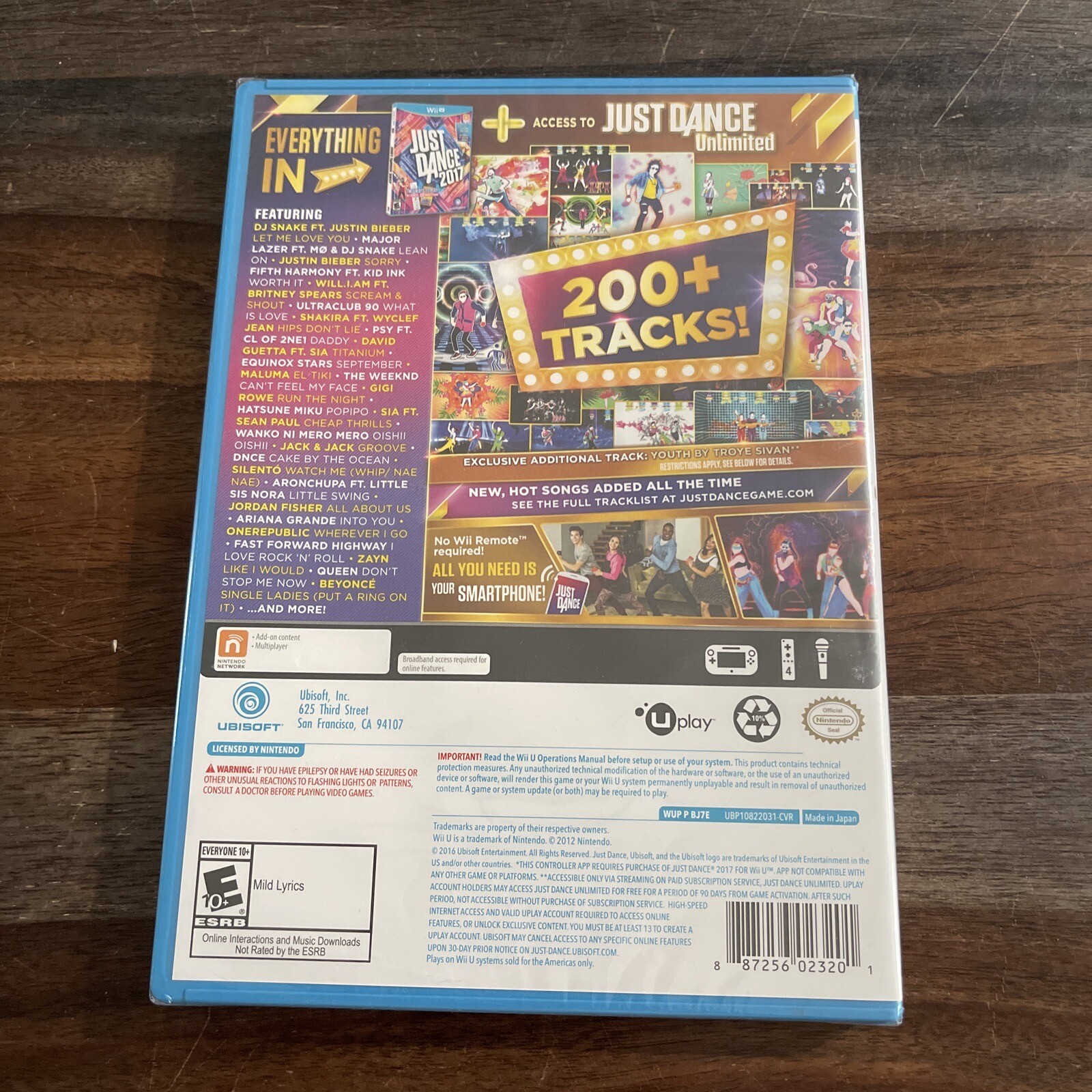 Just Dance 2017 Gold Edition – Nintendo Wii-U – Brand New