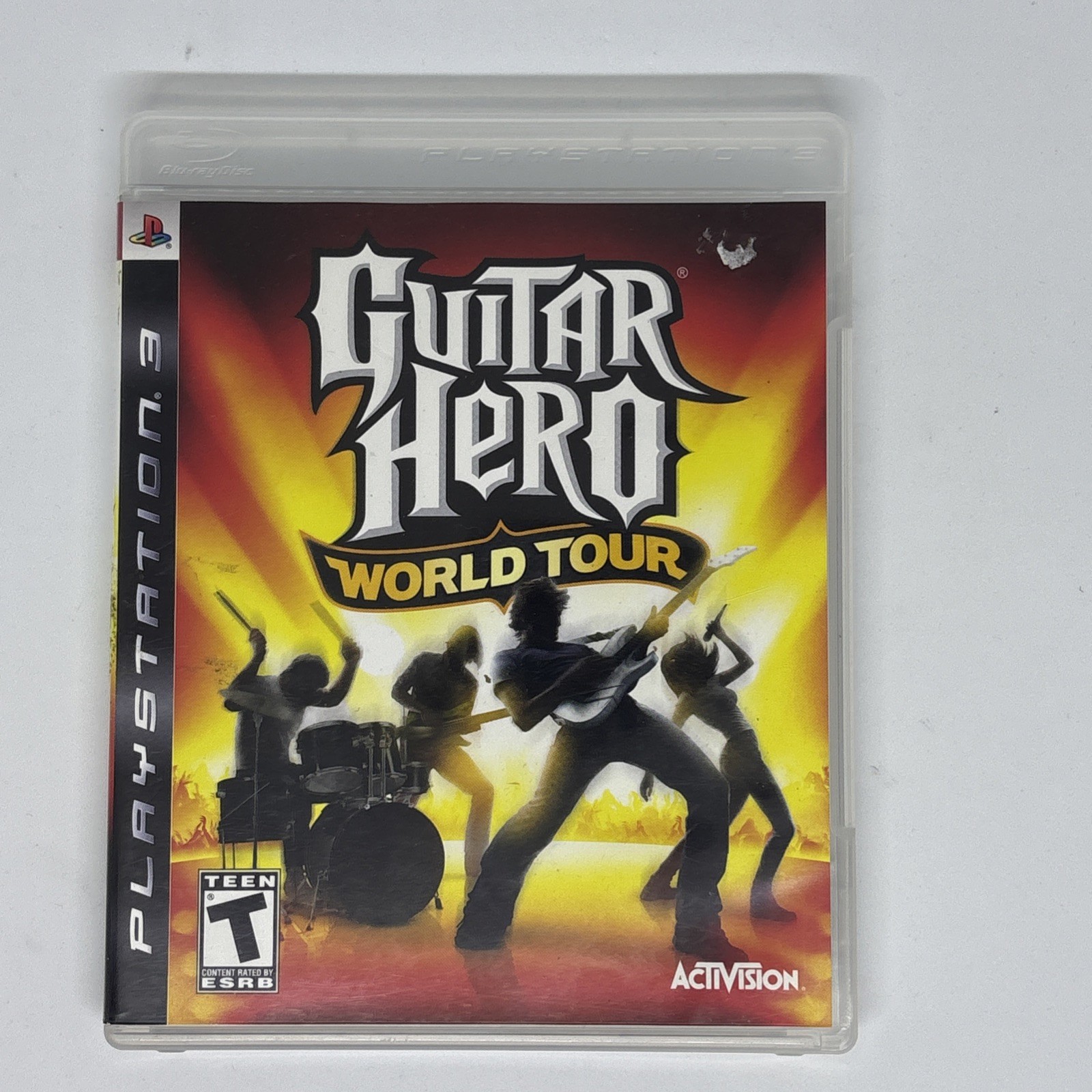 Guitar Hero: World Tour (Sony PlayStation 3, 2008) manual included