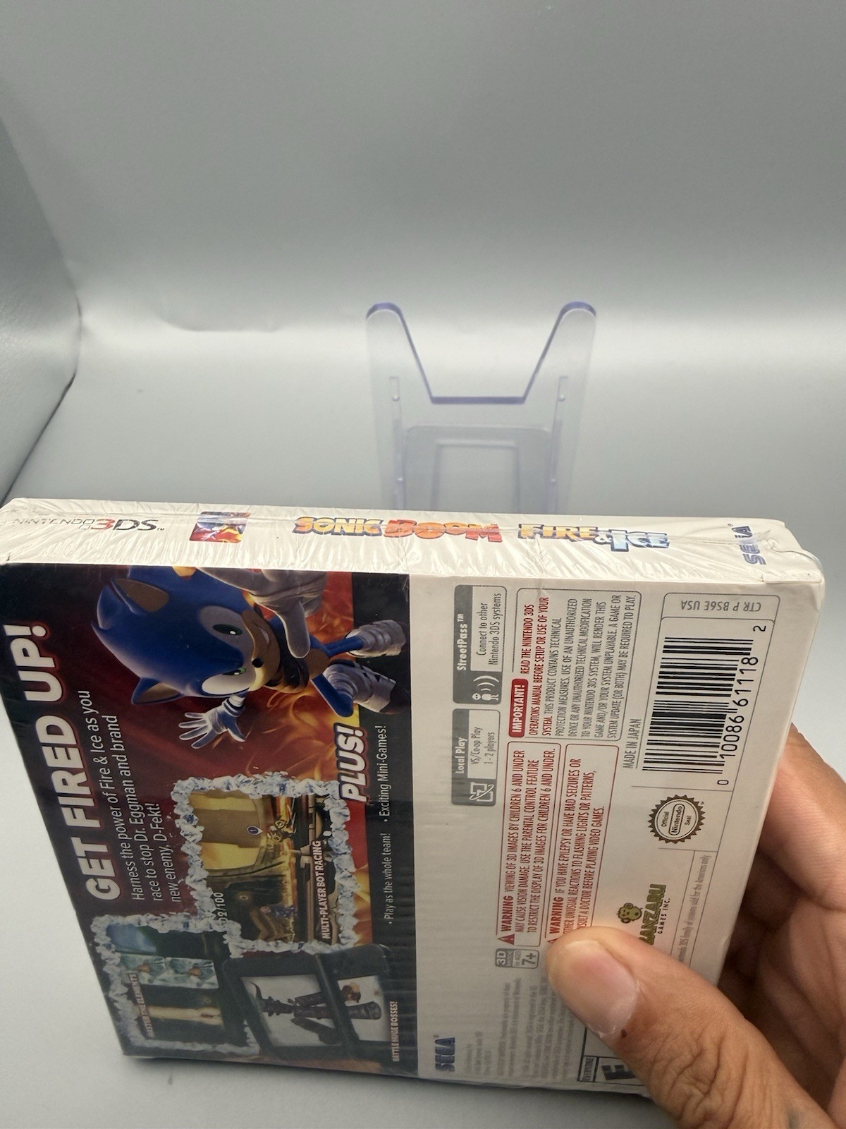 Sonic Boom: Fire & Ice — Launch Edition (Nintendo 3DS, 2016)