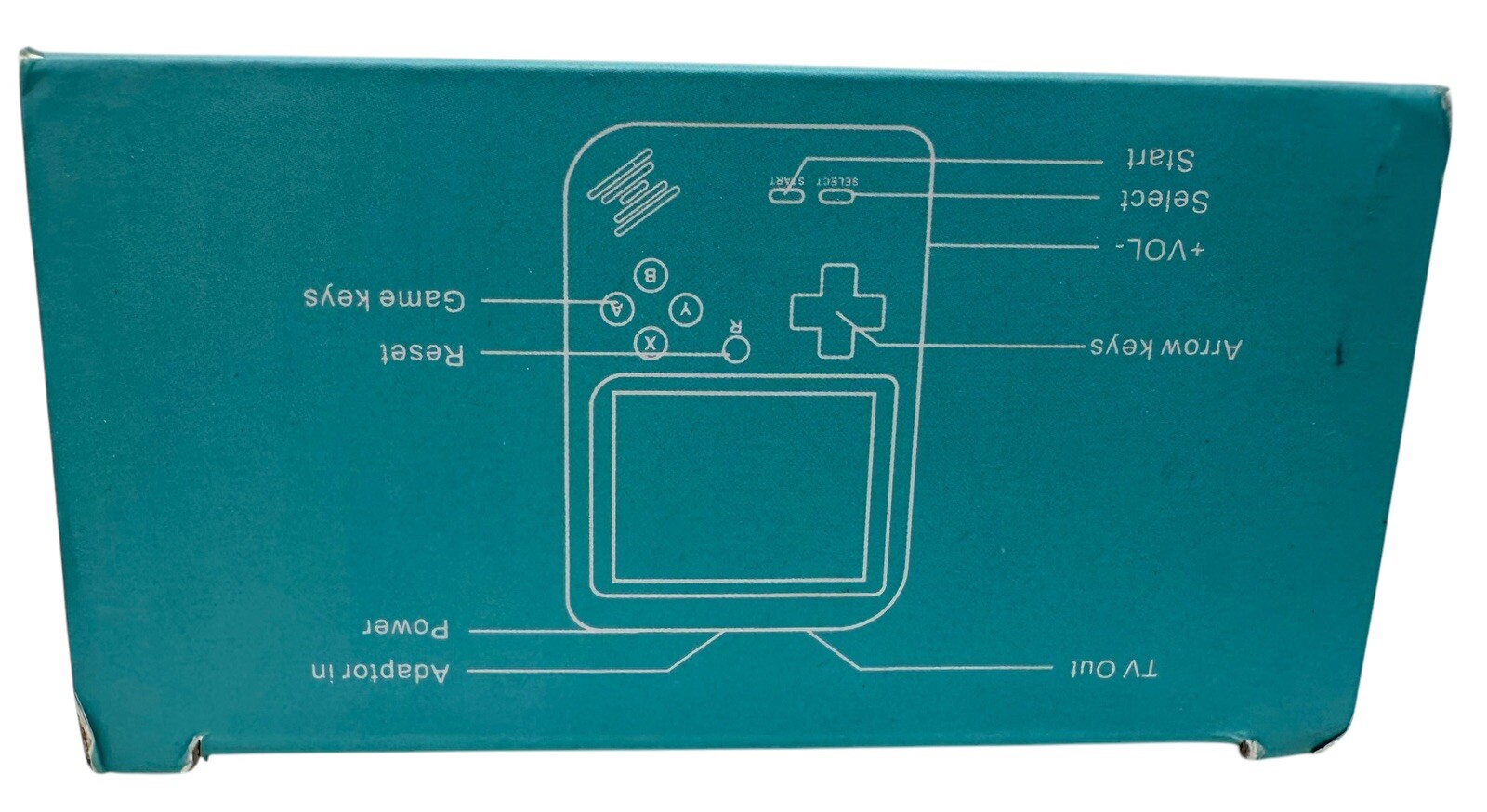 Game Box Plus digital Haldheld system W/ 500 Retro Game & Rechargeable battery