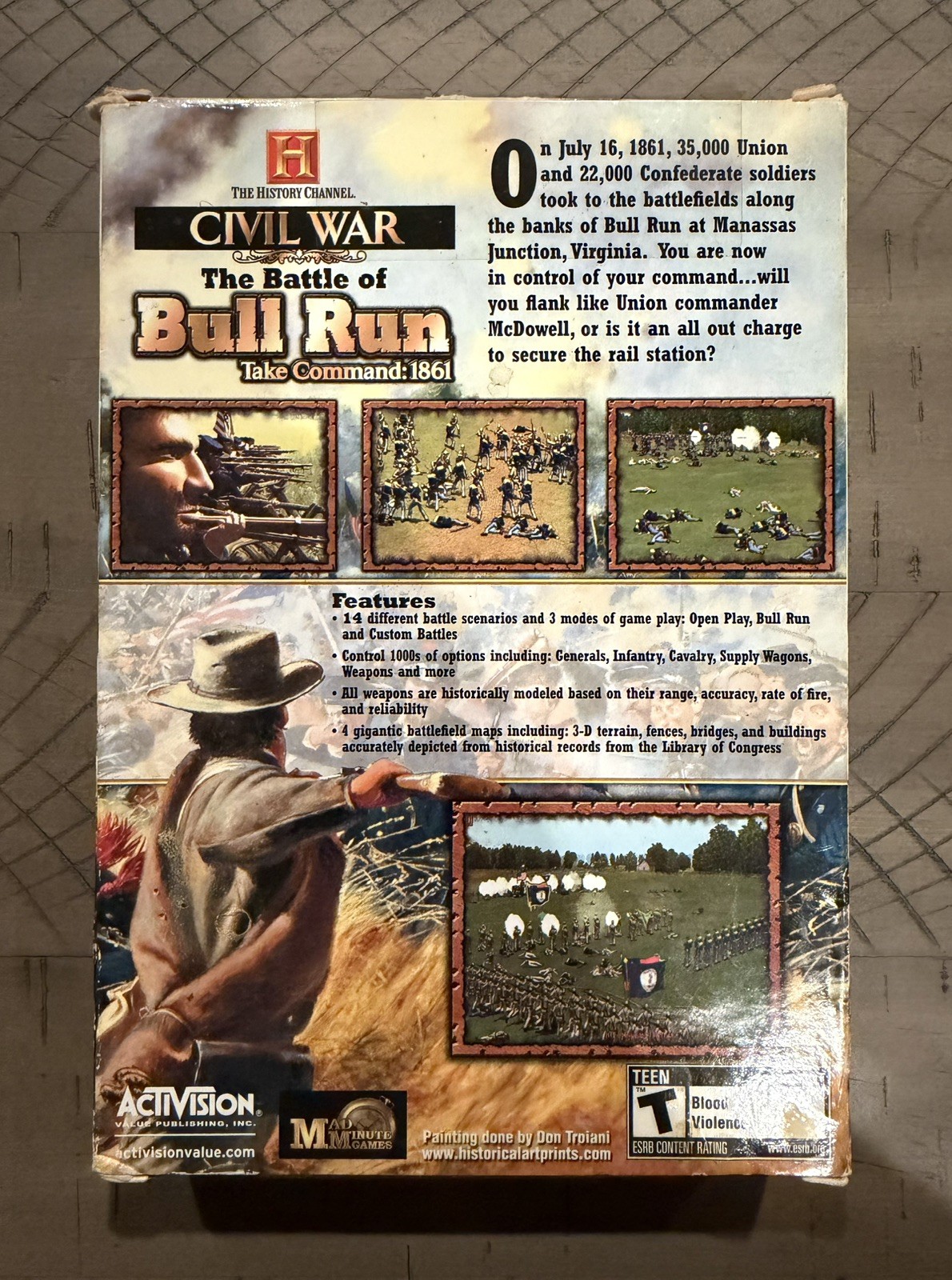 History Channel: Civil War — The Battle of Bull Run: Take Command 1861 (PC)