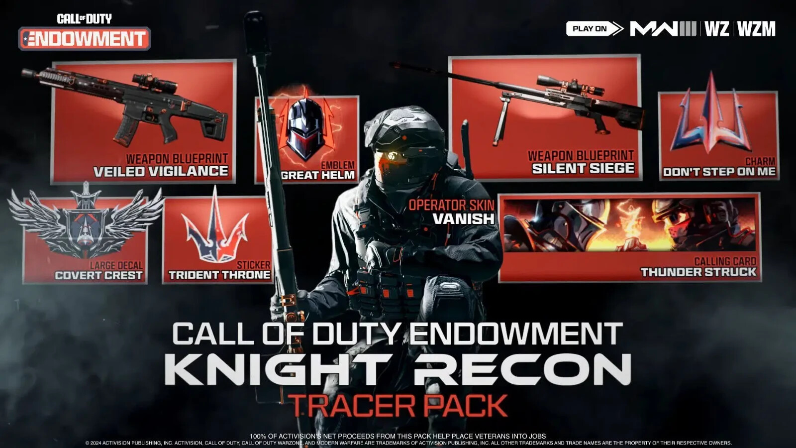 Call of Duty Knight Recon Tracer Pack in MW3 and Warzone-11/11 Items