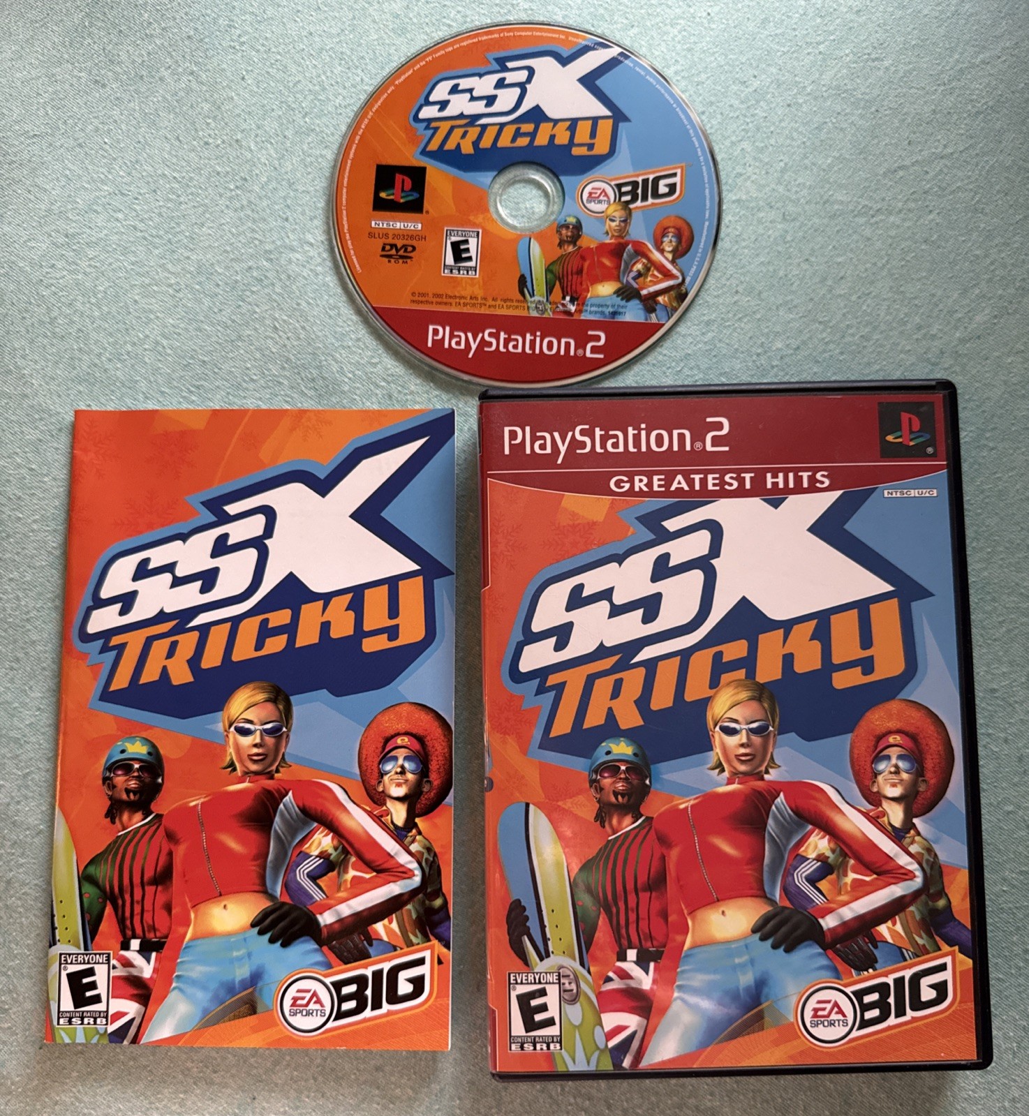 CIB SSX Tricky – Greatest Hits (Sony PlayStation 2, 2002) – Complete