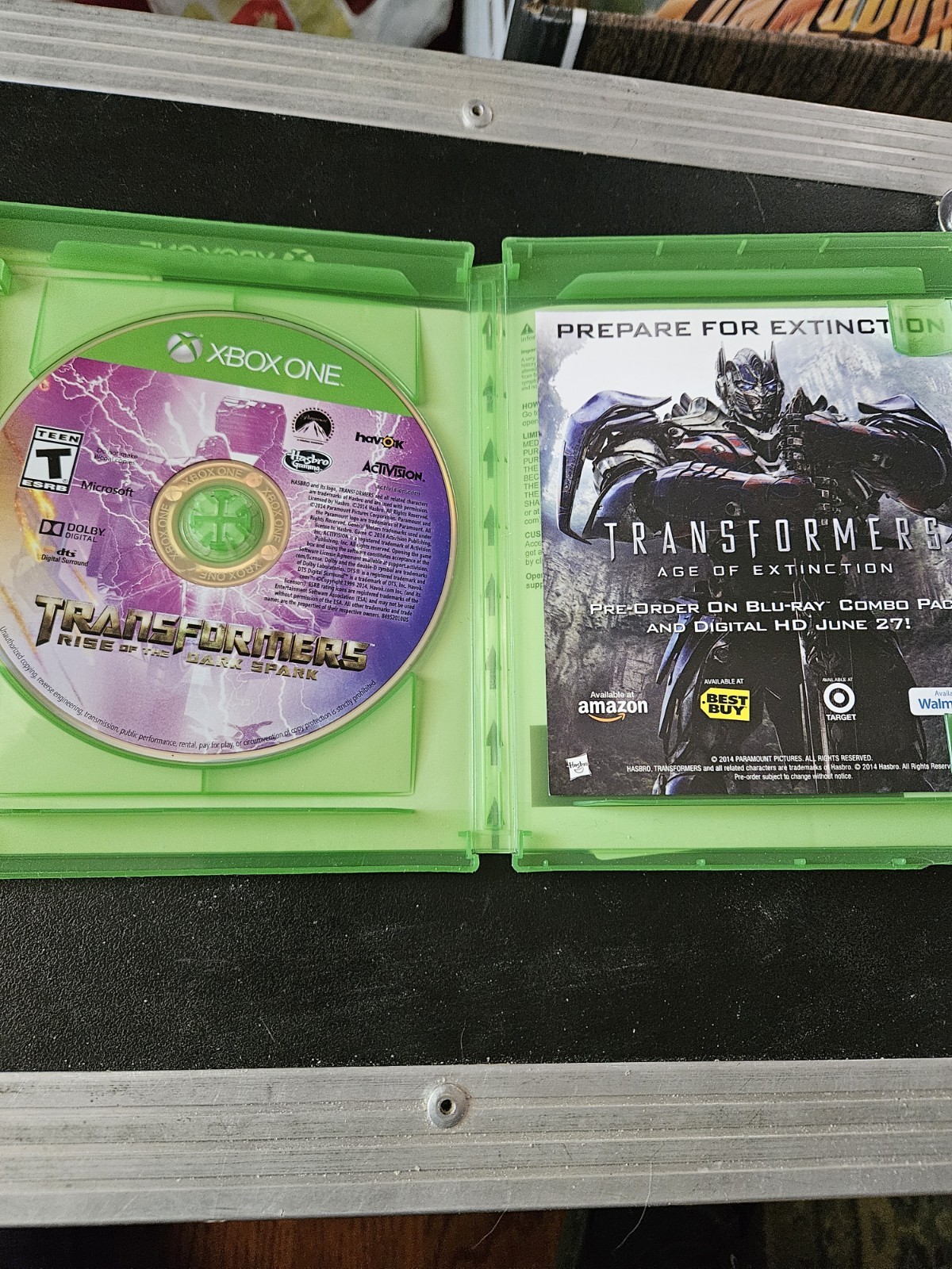 Transformers: Rise of the Dark Spark (Microsoft Xbox One, 2014)