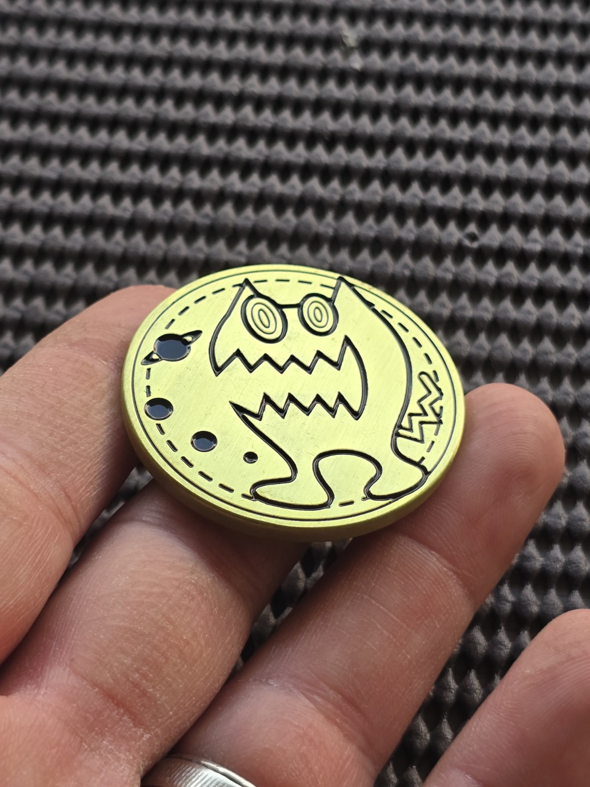 Chu Chu Rocket! Sega Shop UK Coin Medal Excl Rare Promo GENESIS SATURN DREAMCAST
