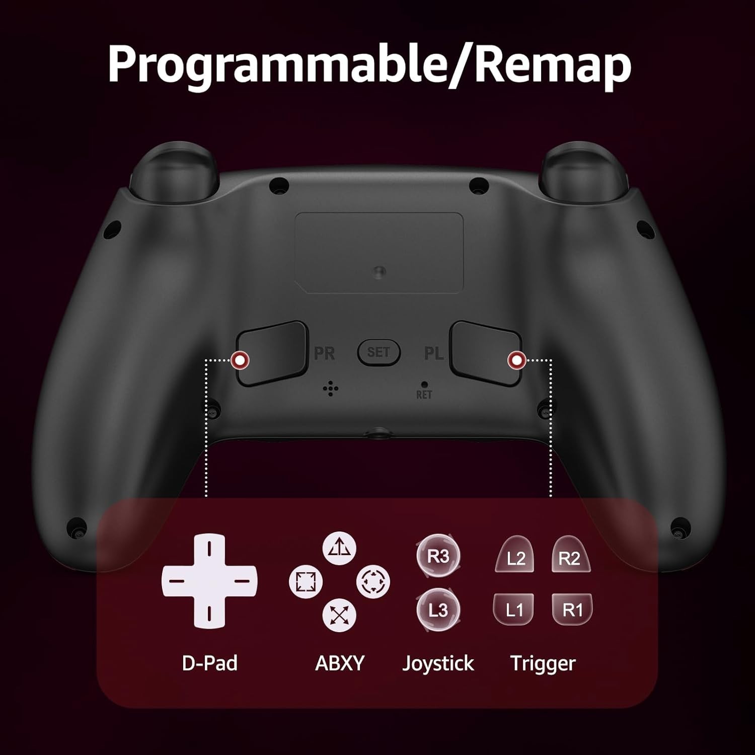 Programmable Controller with 3.5mm Audio Jack, Black