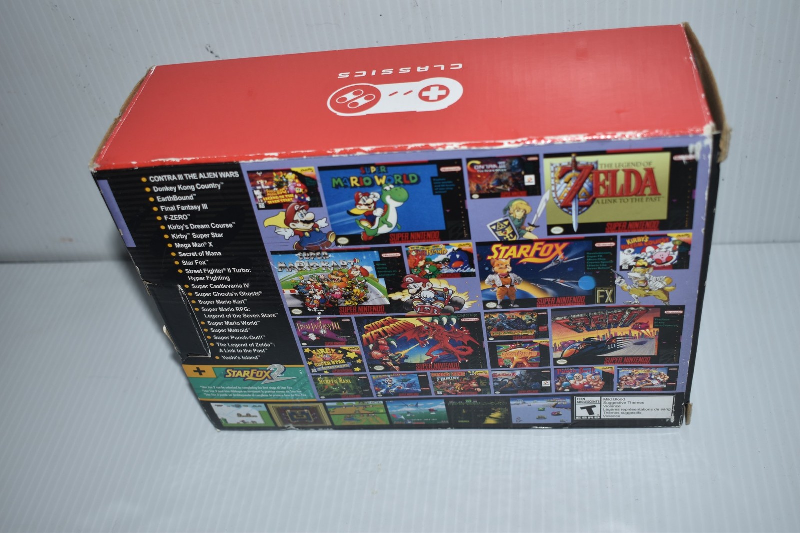 Super Nintendo Entertainment System SNES Classic Mini Edition-NEW OPEN BOX(OQI94