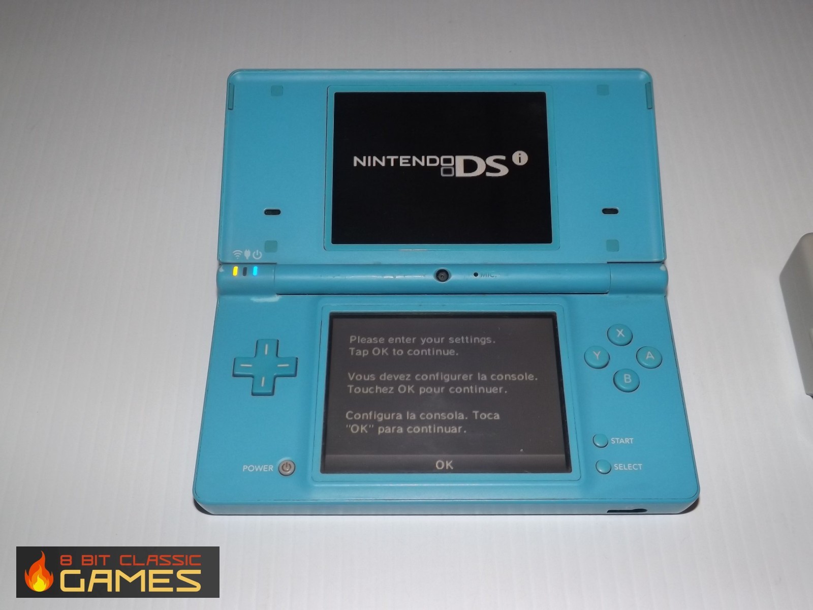 Light Blue Nintendo DSi System – FAST SHIPPING! 627a