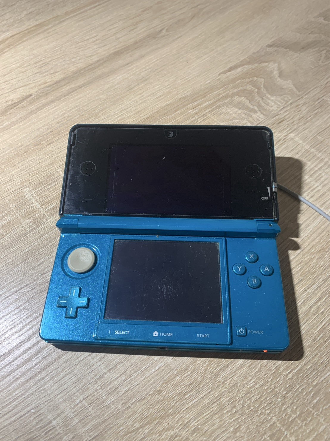 1824 Nintendo 3DS Aqua Blue Good TESTED