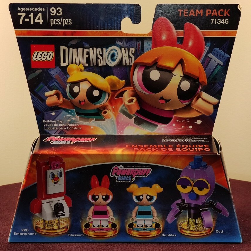 Lego Dimensions Team Pack 71346 Powerpuff Girls Blossom Bubbles Octi PPG special