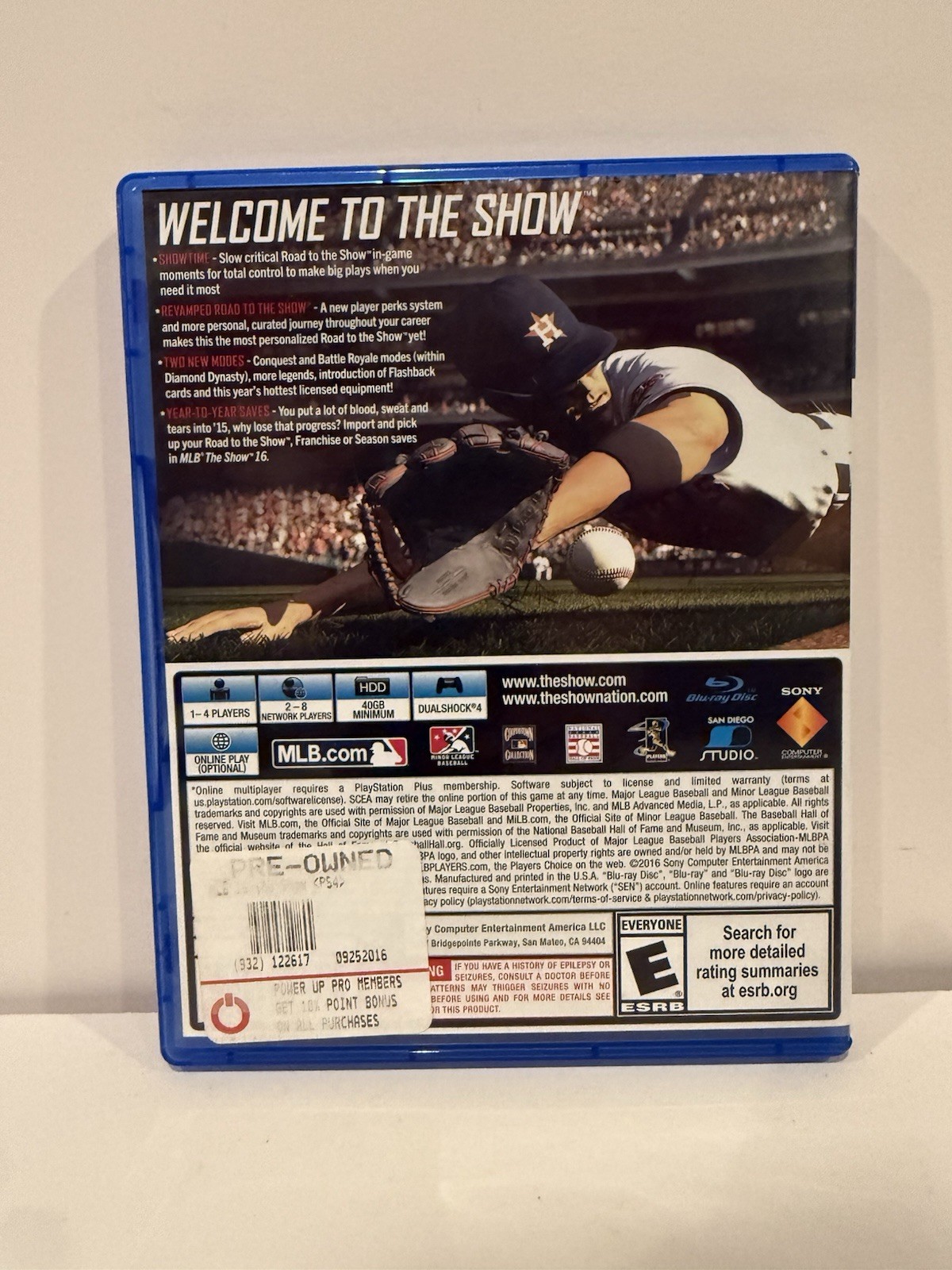 MLB: The Show 16 (Sony PlayStation 4, 2016) – Tested