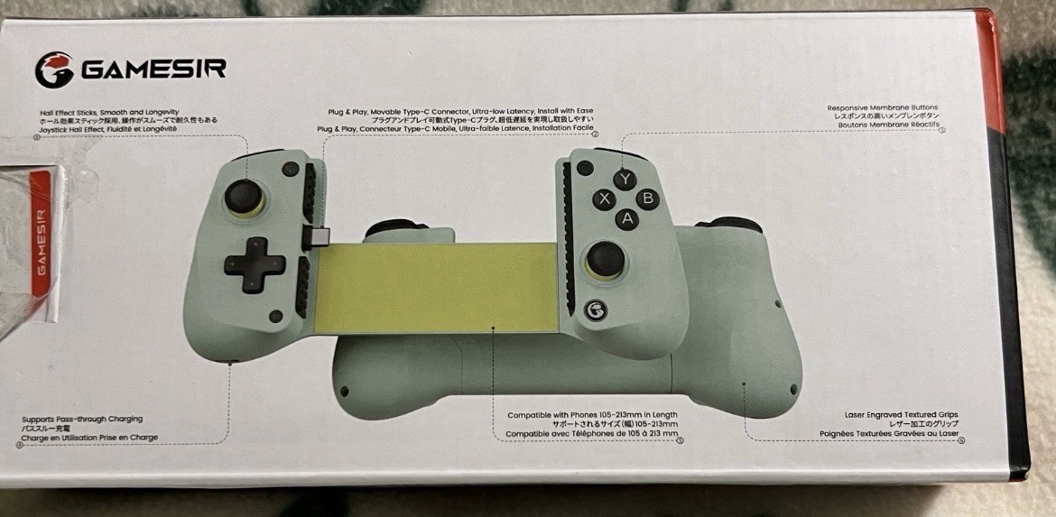 Gamesir X5 Lite Type-C Wired Mobile Gaming Controller