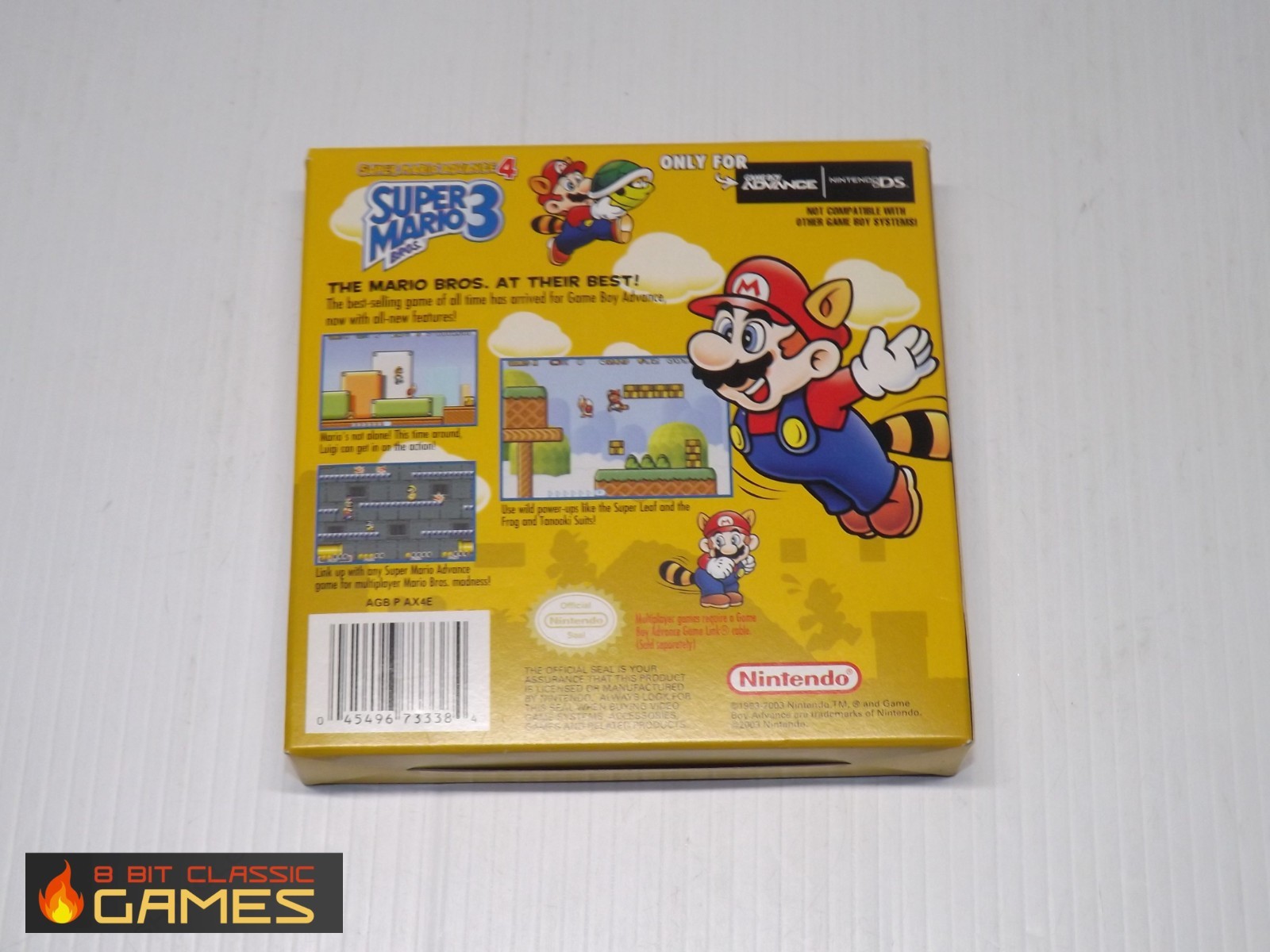 Super Mario Bros. 3 – COMPLETE BOX – NINTENDO Gameboy Advance – 77a