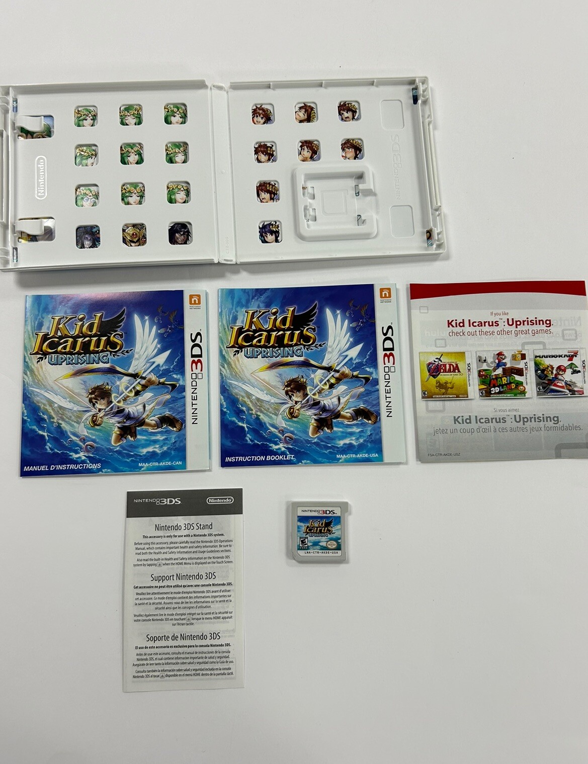 Kid Icarus: Uprising (Nintendo 3DS, 2012) CIB Complete Tested NTSC